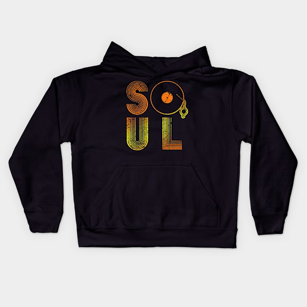 Soul Music Kids Hoodie by Mila46